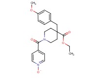 ethyl 4-(4-methoxybenzyl)-1-(1-oxidoisonicotinoyl)-4-piperidinecarboxylate