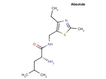N~1~-[(4-ethyl-2-methyl-1,3-thiazol-5-yl)methyl]-D-leucinamide