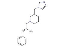 3-(1H-imidazol-1-ylmethyl)-1-[(2E)-2-methyl-3-phenylprop-2-en-1-yl]piperidine