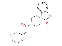 1'-(2-morpholinylacetyl)spiro[indole-3,4'-piperidin]-2(1H)-one hydrochloride