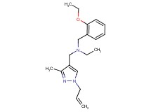 N-[(1-allyl-3-methyl-1H-pyrazol-4-yl)methyl]-N-(2-ethoxybenzyl)ethanamine