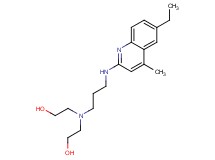 2,2'-({3-[(6-ethyl-4-methylquinolin-2-yl)amino]propyl}imino)diethanol