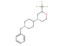4-(1-benzylpiperidin-4-yl)-2-(trifluoromethyl)morpholine