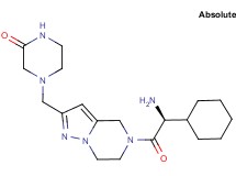 4-({5-[(2S)-2-amino-2-cyclohexylacetyl]-4,5,6,7-tetrahydropyrazolo[1,5-a]pyrazin-2-yl}methyl)-2-piperazinone