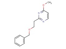 2-[2-(benzyloxy)ethyl]-4-methoxypyrimidine
