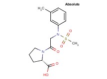 (2S)-1-{[(3-methylphenyl)(methylsulfonyl)amino]acetyl}pyrrolidine-2-carboxylic acid