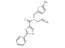 N-allyl-N-[(5-methyl-2-thienyl)methyl]-2-phenyl-1H-imidazole-4-carboxamide
