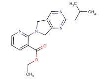 ethyl 2-(2-isobutyl-5,7-dihydro-6H-pyrrolo[3,4-d]pyrimidin-6-yl)nicotinate