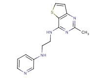 (2-methylthieno[3,2-d]pyrimidin-4-yl)[2-(pyridin-3-ylamino)ethyl]amine