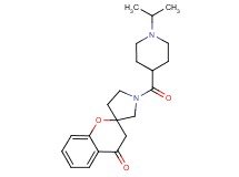 1'-[(1-isopropyl-4-piperidinyl)carbonyl]spiro[chromene-2,3'-pyrrolidin]-4(3H)-one