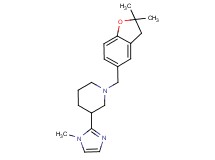 1-[(2,2-dimethyl-2,3-dihydro-1-benzofuran-5-yl)methyl]-3-(1-methyl-1H-imidazol-2-yl)piperidine