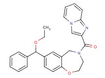 7-[ethoxy(phenyl)methyl]-4-(imidazo[1,2-a]pyridin-2-ylcarbonyl)-2,3,4,5-tetrahydro-1,4-benzoxazepine