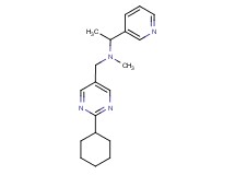 N-[(2-cyclohexylpyrimidin-5-yl)methyl]-N-methyl-1-pyridin-3-ylethanamine