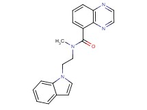 N-[2-(1H-indol-1-yl)ethyl]-N-methylquinoxaline-5-carboxamide