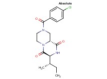 (3S,9aR)-8-(4-chlorobenzoyl)-3-[(1S)-1-methylpropyl]tetrahydro-2H-pyrazino[1,2-a]pyrazine-1,4(3H,6H)-dione