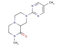 2-methyl-8-(5-methylpyrimidin-2-yl)hexahydro-2H-pyrazino[1,2-a]pyrazin-1(6H)-one