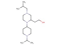 2-[4-isobutyl-1-(1-isopropyl-4-piperidinyl)-2-piperazinyl]ethanol