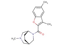 (1S*,5R*)-6-[(3,5-dimethyl-1-benzofuran-2-yl)carbonyl]-3-methyl-3,6-diazabicyclo[3.2.2]nonane