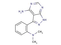 3-[2-(dimethylamino)phenyl]-1H-pyrazolo[3,4-d]pyrimidin-4-amine