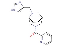 (1R*,5R*)-6-(1H-imidazol-4-ylmethyl)-3-(2-pyridinylcarbonyl)-3,6-diazabicyclo[3.2.2]nonane