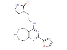 1-(2-{[2-(2-furyl)-6,7,8,9-tetrahydro-5H-pyrimido[4,5-d]azepin-4-yl]amino}ethyl)imidazolidin-2-one