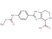 2-{4-[(methoxycarbonyl)amino]phenyl}-4,5,6,7-tetrahydro-1H-imidazo[4,5-c]pyridine-4-carboxylic acid dihydrochloride
