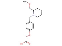 (4-{[2-(methoxymethyl)piperidin-1-yl]methyl}phenoxy)acetic acid