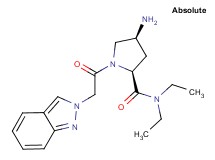(2S,4S)-4-amino-N,N-diethyl-1-(2H-indazol-2-ylacetyl)pyrrolidine-2-carboxamide