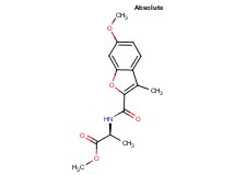 methyl (2S)-2-{[(6-methoxy-3-methyl-1-benzofuran-2-yl)carbonyl]amino}propanoate