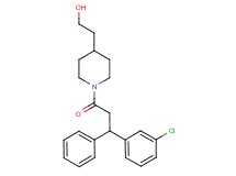 2-{1-[3-(3-chlorophenyl)-3-phenylpropanoyl]-4-piperidinyl}ethanol