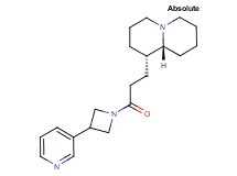 (1S,9aR)-1-{3-oxo-3-[3-(3-pyridinyl)-1-azetidinyl]propyl}octahydro-2H-quinolizine