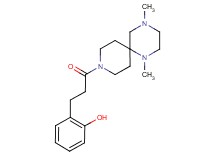 2-[3-(1,4-dimethyl-1,4,9-triazaspiro[5.5]undec-9-yl)-3-oxopropyl]phenol