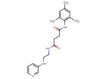 N-mesityl-N'-[2-(pyridin-3-ylamino)ethyl]succinamide