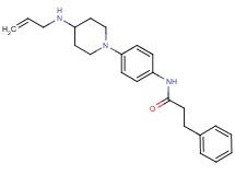 N-{4-[4-(allylamino)-1-piperidinyl]phenyl}-3-phenylpropanamide