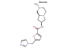 5-(1H-imidazol-1-ylmethyl)-N-[(7S,8aS)-2-methyloctahydropyrrolo[1,2-a]pyrazin-7-yl]-2-furamide