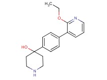 4-[4-(2-ethoxypyridin-3-yl)phenyl]piperidin-4-ol