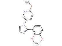 5-[2-(2,3-dimethoxyphenyl)-1H-imidazol-1-yl]-2-methoxypyridine