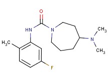4-(dimethylamino)-N-(5-fluoro-2-methylphenyl)azepane-1-carboxamide