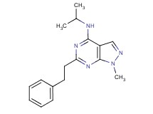 N-isopropyl-1-methyl-6-(2-phenylethyl)-1H-pyrazolo[3,4-d]pyrimidin-4-amine