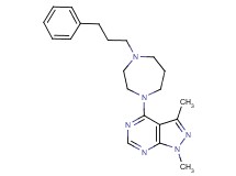 1,3-dimethyl-4-[4-(3-phenylpropyl)-1,4-diazepan-1-yl]-1H-pyrazolo[3,4-d]pyrimidine