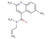 N-allyl-N,2,6-trimethylquinoline-4-carboxamide