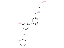 3'-{[(3-hydroxypropyl)amino]methyl}-5-(2-piperidin-2-ylethyl)biphenyl-3-ol
