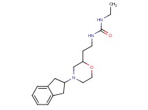 N-{2-[4-(2,3-dihydro-1H-inden-2-yl)morpholin-2-yl]ethyl}-N'-ethylurea