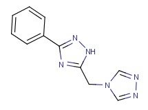 3-phenyl-5-(4H-1,2,4-triazol-4-ylmethyl)-1H-1,2,4-triazole