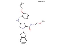 (4R)-4-{[2-(allyloxy)benzyl]amino}-1-(2,3-dihydro-1H-inden-2-yl)-N-(2-methoxyethyl)-L-prolinamide