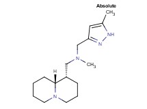 N-methyl-1-(5-methyl-1H-pyrazol-3-yl)-N-[(1S,9aR)-octahydro-2H-quinolizin-1-ylmethyl]methanamine