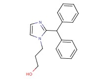 3-[2-(diphenylmethyl)-1H-imidazol-1-yl]propan-1-ol