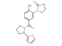 1-(5-{[2-(2-furyl)pyrrolidin-1-yl]carbonyl}-2-methylphenyl)imidazolidin-2-one