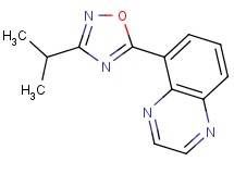 5-(3-isopropyl-1,2,4-oxadiazol-5-yl)quinoxaline