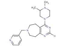 4-(3,4-dimethylpiperazin-1-yl)-7-(pyridin-3-ylmethyl)-6,7,8,9-tetrahydro-5H-pyrimido[4,5-d]azepine